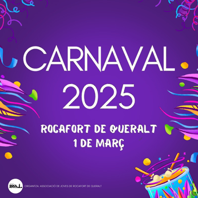 Carnaval de Rocafort de Queralt, 2025