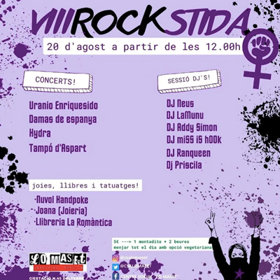 VIII Rockstida, Centre Social Autogestionat Lo Maset, Deltebre, 2022