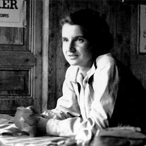 Rosalind Elsie Franklin, científica britànica, biologia molecular, descobriment de l'estructura de l'ADN Rosalind Elsie Franklin, científica britànica, biologia molecular, descobriment de l'estructura de l'ADN