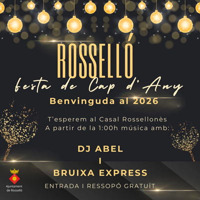 Cap d'Any a Rosselló, 2025