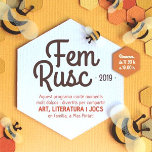 Literatura i contes en família 'Fem Rusc' al Mas Pintat, Reus, 2019 Literatura i contes en família 'Fem Rusc' al Mas Pintat, Reus, 2019