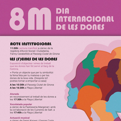 Dia Internacional de les Dones a Salt, 2024 Dia Internacional de les Dones a Salt, 2024