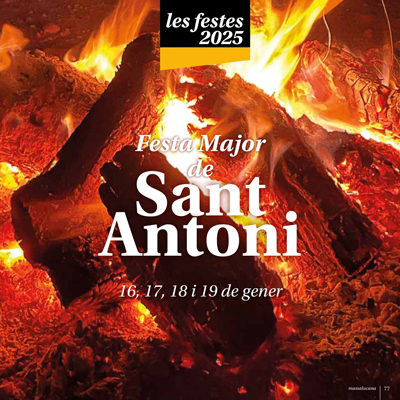 Festa Major de Sant Antoni - La Pobla de Massaluca 2025 Festa Major de Sant Antoni - La Pobla de Massaluca 2025