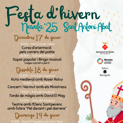 Festa de Sant Antoni - Navata 2025 Festa de Sant Antoni - Navata 2025
