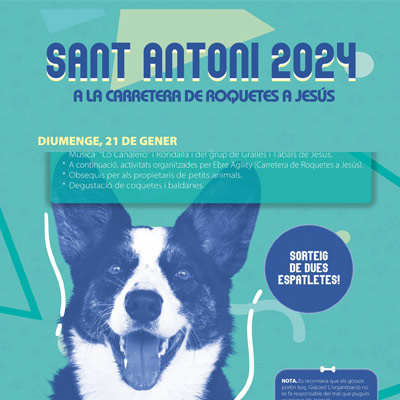 Festa de Sant Antoni - Jesús i Roquetes 2024 Festa de Sant Antoni - Jesús i Roquetes 2024