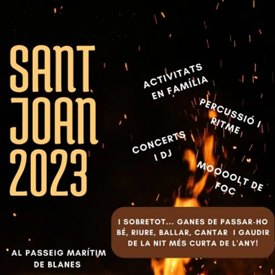 Revetlla de Sant Joan a Blanes 2023 Revetlla de Sant Joan a Blanes 2023