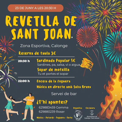 Revetlla de Sant Joan de Calonge 2024