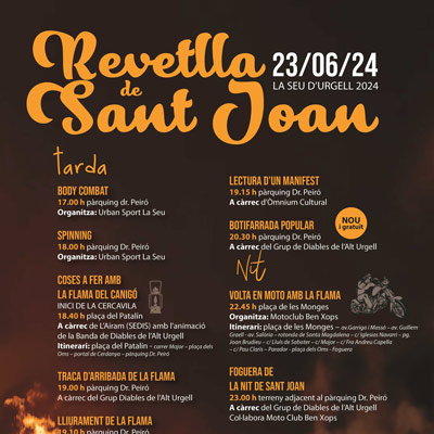 Revetlla de Sant Joan a la Seu d'Urgell 2024