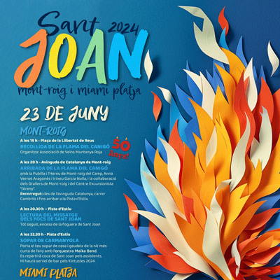 Revetlla de Sant Joan a Mont-roig i Miami Platja 2024 Revetlla de Sant Joan a Mont-roig i Miami Platja 2024