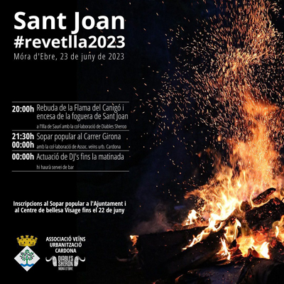 Revetlla de Sant Joan - Móra d'Ebre 2023 Revetlla de Sant Joan - Móra d'Ebre 2023