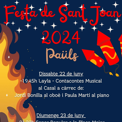 Sant Joan - Paüls 2024