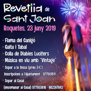 Revetlla de Sant Joan - Roquetes 2019 Revetlla de Sant Joan - Roquetes 2019