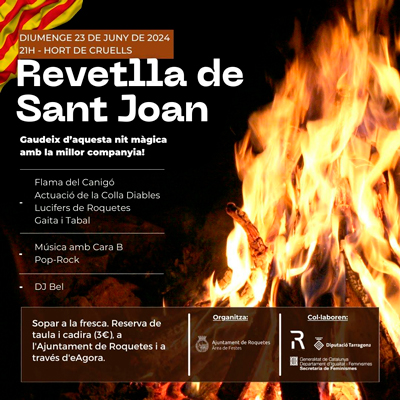 Revetlla de Sant Joan - Roquetes 2024 Revetlla de Sant Joan - Roquetes 2024