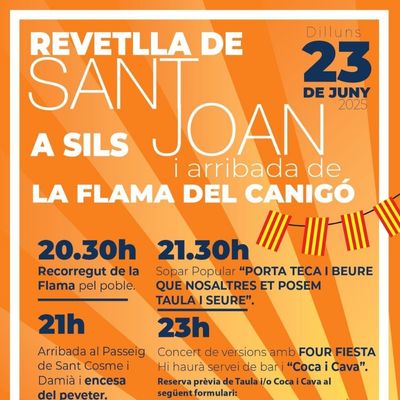 Revetlla de Sant Joan a Sils 2025, Revetlla de Sant Joan a Sils, Sils, 2025, Revetlla de Sant Joan a Sils 2025, Revetlla de Sant Joan a Sils, Sils, 2025,