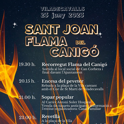 Sant Joan a Viladecavalls 2023 Sant Joan a Viladecavalls 2023