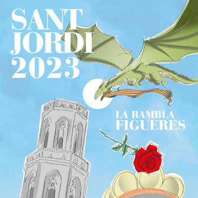 Sant Jordi a Figueres 2023 Sant Jordi a Figueres 2023
