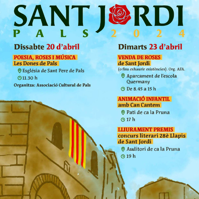 Sant Jordi - Pals 2024 Sant Jordi - Pals 2024
