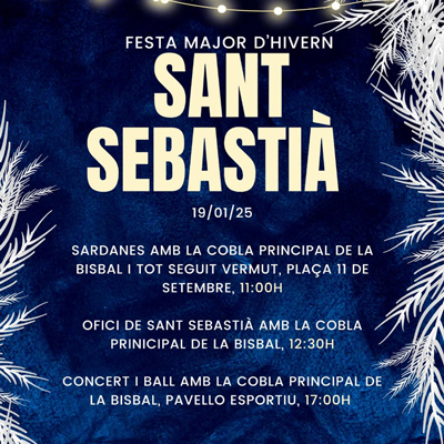 Festa Major de Sant Sebastià - Vilajuïga 2025 Festa Major de Sant Sebastià - Vilajuïga 2025