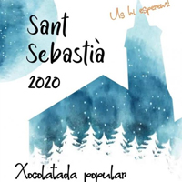 Fragment del cartell de la xocolatada