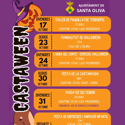 Castaween a Santa Oliva, 2025 Castaween a Santa Oliva, 2025
