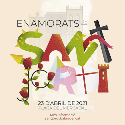Sant Jordi a Balaguer, 2021 Sant Jordi a Balaguer, 2021