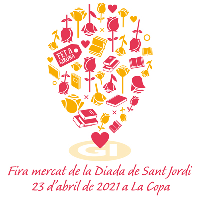 Sant Jordi a Girona, 2021 Sant Jordi a Girona, 2021