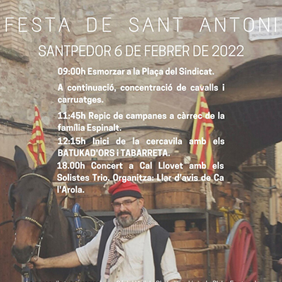 Festa de Sant Antoni a Santpedor