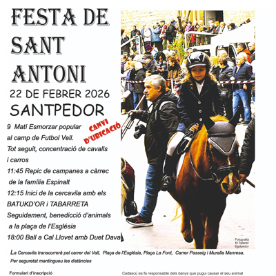 Festa de Sant Antoni a Santpedor Festa de Sant Antoni a Santpedor