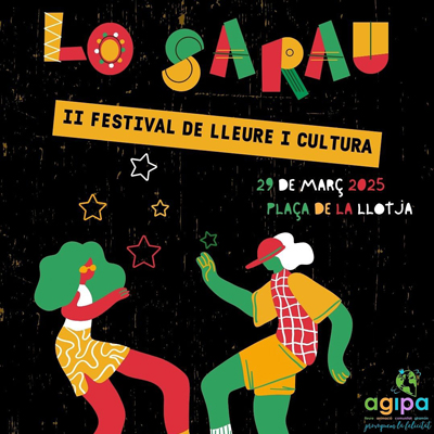 Lo Sarau, Festival de Lleure i Cultura, Agipa, Pardinyes, Lleida, 2025