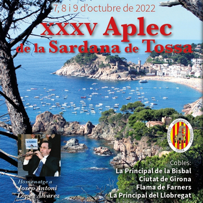 35è Aplec de la Sardana de Tossa, 2022