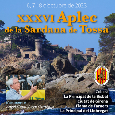 36è Aplec de la Sardana de Tossa de Mar, 2023 36è Aplec de la Sardana de Tossa de Mar, 2023