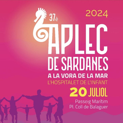 Aplec de sardanes a la vora de la mar, Vandellòs i l'Hospitalet de l'Infant, 2024 Aplec de sardanes a la vora de la mar, Vandellòs i l'Hospitalet de l'Infant, 2024