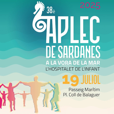 38è Aplec de sardanes a la vora de la mar, Vandellòs i l'Hospitalet de l'Infant, 2025 38è Aplec de sardanes a la vora de la mar, Vandellòs i l'Hospitalet de l'Infant, 2025