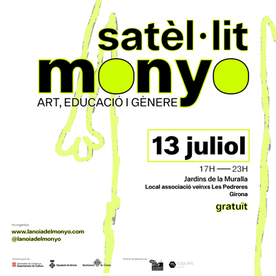 Satèl·lit Monyo. Art, Educació i Gènere, la noia del monyo, Girona, 2023 Satèl·lit Monyo. Art, Educació i Gènere, la noia del monyo, Girona, 2023