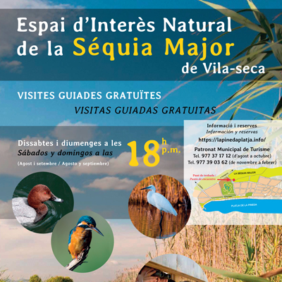 Visites a la Sèquia Major, Vila-seca, 2025 Visites a la Sèquia Major, Vila-seca, 2025