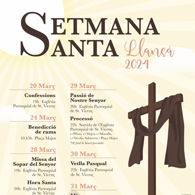 Setmana Santa - Llançà 2024