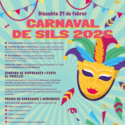 Carnaval de Sils, 2026