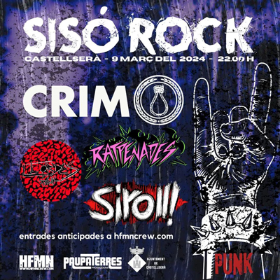 Sisó Rock, Castellserà, 2024