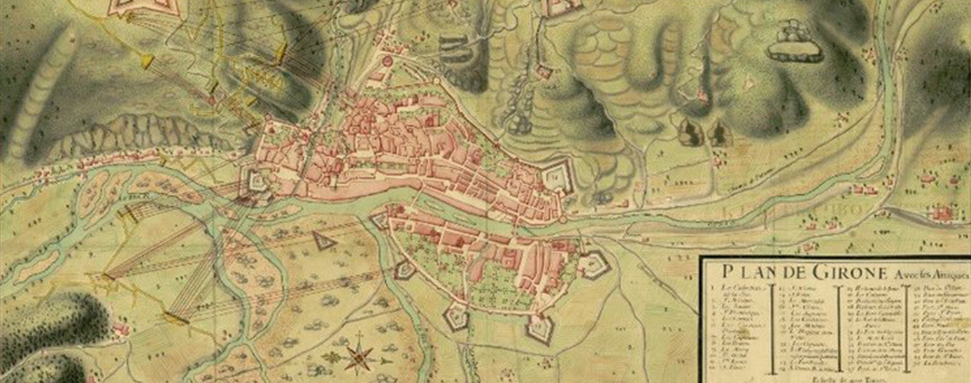 Mapa Girona