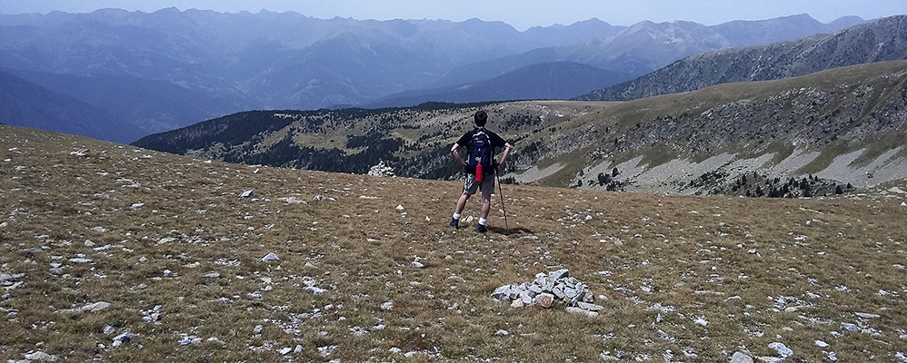 Imatge d'un dels camins de llibertat que hi ha al Pirineu