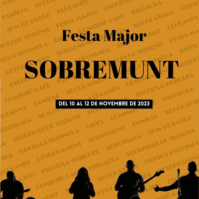 Festa Major de Sant Martí a Sobremunt, 2023