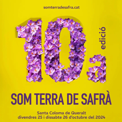 X Som Terra de Safrà a Santa Coloma de Queralt, 2024 X Som Terra de Safrà a Santa Coloma de Queralt, 2024