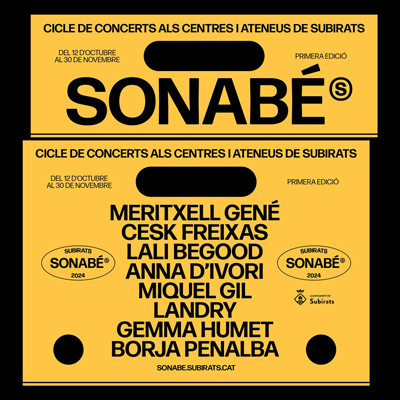 Cicle Sonabé, Subirats, 2024 Cicle Sonabé, Subirats, 2024