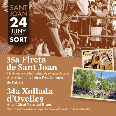 35a Fireta de Sant Joan i 34a Xollada d'Ovelles de Sort, 2025 35a Fireta de Sant Joan i 34a Xollada d'Ovelles de Sort, 2025