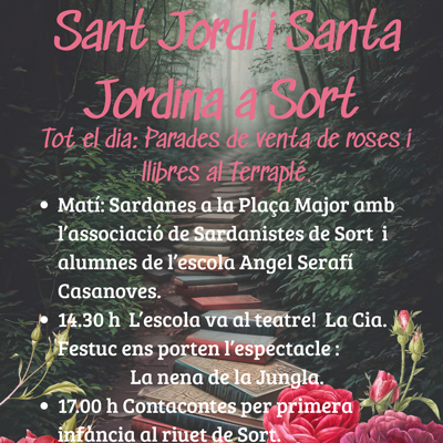 Sant Jordi i Santa Jordina a Sort, 2026 Sant Jordi i Santa Jordina a Sort, 2026