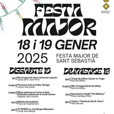 Festa Major d'Hivern de Soses, 2025