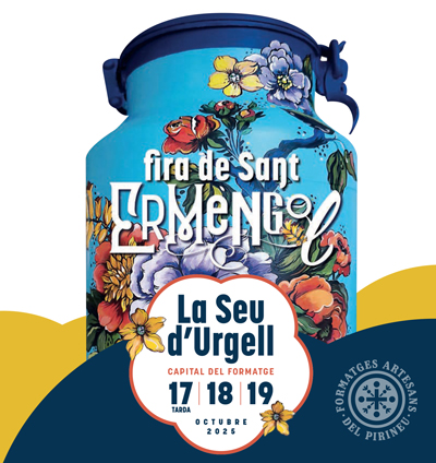 Fira de Sant Ermengol. Fira de formatges artesans del Pirineu, la Seu d'Urgell, 2025 Fira de Sant Ermengol. Fira de formatges artesans del Pirineu, la Seu d'Urgell, 2025