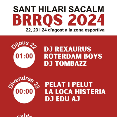 Barraques de Sant Hilari Sacalm, 2024 Barraques de Sant Hilari Sacalm, 2024
