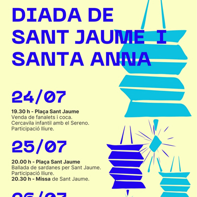 Diada de Sant Jaume i Santa Anna a Balaguer, 2025 Diada de Sant Jaume i Santa Anna a Balaguer, 2025