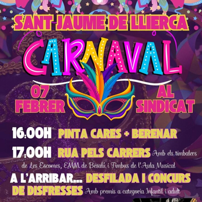 Carnaval a Sant Jaume de Llierca, 2026